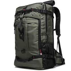 KAKA Mochila de viaje, mochila duradera convertible para portátil de 17.3 pulgadas para hombres y mujeres (tamaño grande de 40 L)
