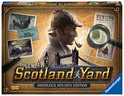 Ravensburger - Scotland Yard, Versión Sherlock Holmes, Juego de Mesa Competitivo para Toda la Familia, 2-6 Jugadores, Idea de Regalo para Adultos y Niños 10+ Años, Versión en Español