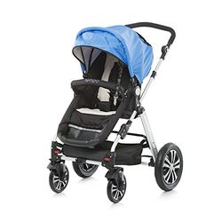 Chipolino KKTE01501BL kinderwagen en babydraagtas, Tempo, blauw