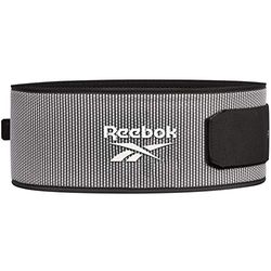 Reebok Flexweave Cinturón de Levantamiento de Pesas, Blanco, Size XL-37-44.5" Cintura