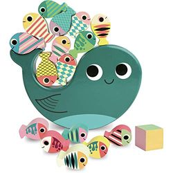 Vilac Vilac7716 - Juego de Equilibrio de Ballenas, Multicolor