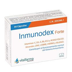 AI IA INMUNODEX Forte 30cap, Estándar, Único