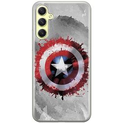 ERT GROUP etui na telefon Samsung A34 5G, case oryginalny i oficjalnie licencjonowany przez Marvel, wzór Capitan America 019, optymalnie dopasowane, plecki z TPU