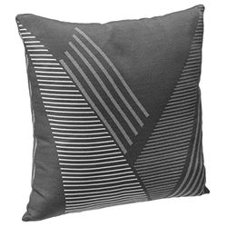 Hespéride Dekorationskudde för utomhusbruk Jacquard skiffer 40 x 40 cm