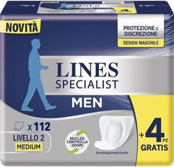 LINES SPECIALIST FOR MEN NIVEL 2 Medium, 112 unidades