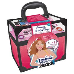 FASHION MAQUILLAGE - Beauty Case - Make-up - 258009 - Roze - Plastic - Kinderspel - Nagels - Schoonheid - Gevoelige Huid - Getest door een Frans Laboratorium - Vanaf 5 jaar