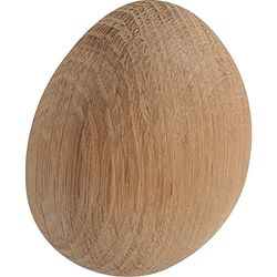 ALLES IM GRIFF Pomo para muebles Pebble Ancho 88 mm – Pomo para armario y cajones – Pomo para muebles de madera de roble crudo