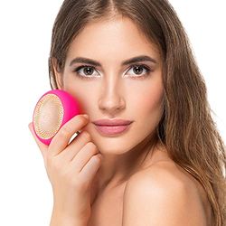 FOREO UFO 2, trattamento maschera LED viso, trattamento viso con LED a spettro completo, termoterapia, crioterapia, massaggiatore viso, miglior assorbimento dei prodotti di skincare, Fuchsia