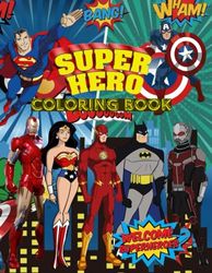 Superhero Funland: A Superhero Coloring Adventure