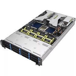 ASUS Platforma Rack (2U) RS520A-E12-RS12U AMD Epyc 9004 (12x NVMe 2xM.2 2xGPU 2x1Gbe IPMI 1 1 1600W)