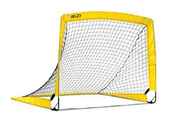 SKLZ Youth Soccer Net, Rete da Calcio Unisex Adulto, Black/Yellow, 4 ft x 3 t