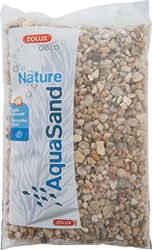 Zolux grind naturel voor aquarium kwarts groot van 3 tot 8 mm van granulométie – 1 kg