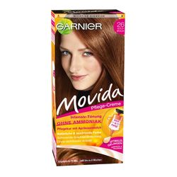 Garnier Movida cor de cabelo intensivo de filmes pré-cortados, 26 dourado castanho