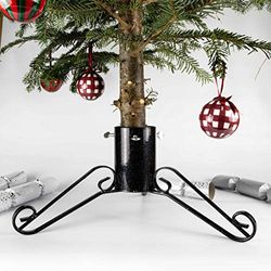 Bosmere G452 - Tradicional árbol de navidad de pie 4 pulgadas, negro