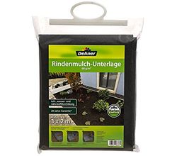 Dehner écorce sous-Main, 3 x 2 m, Non tissé, Noir