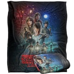 Stranger Things SEASON ONE Silky Touch Super Soft Throw Blanket 152 x 127 cm