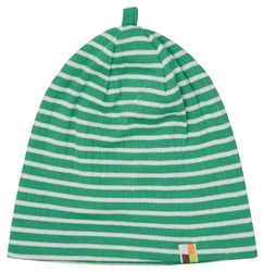 loud + proud Gestreift mit Rippe, GOTS Zertifiziert, unisex barnmössa, Växter