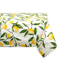 DII Nappe en Coton pour événements de Restauration, dîners, Occasions spéciales ou Usage Quotidien, 152,4 x 213,4 cm