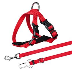 Trixie Car Harness For Cats, 20-50 cm/15 mm, Red