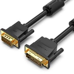 Watio Wave Conversor - conversor dvi-d a vga de 2 m, permite conexión de dispositivos con diferentes interfaces, color negro, fácil de usar y duradero.*