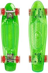 Ridge Skateboard Blaze Mini Cruiser, grön/röd, 55 cm