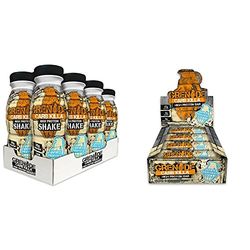 Grenade Carb Killa Shake and Bars Bundle, 8 x 330ml shake and 12 x 60g bars, White Chocolate