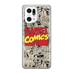 ERT GROUP etui na telefon Oppo FIND X5 PRO, case oryginalny i oficjalnie licencjonowany przez Marvel, wzór 004, optymalnie dopasowane, plecki z TPU
