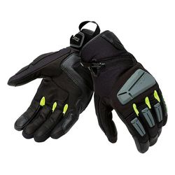 T.UR GUANTI G-FOUR BLACK-YELLOW FLUO L