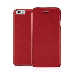 Pipetto Luxe Folio fodral för iPhone 6/iPhone 6S, iPhone 6 / 6S, Red Lambskin