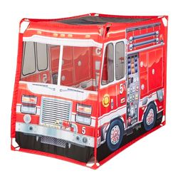 Melissa & Doug brandweerwagen speeltent voor kinderen | Doen alsof spelen | 3+ | Cadeau voor jongen of meisje