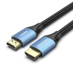 Velocraze Câble HDMI V2.1 4K mâle vers mâle - Longueur 3 m - Bleu - Idéal pour la transmission vidéo et audio de haute qualité.