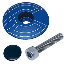 Cinelli Stemma Top Cap, Azul, Talla única