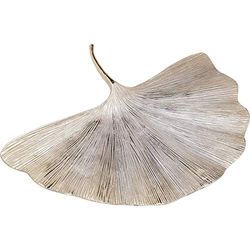 Kare Leaf-Decoración para Pared (59 cm), diseño de Ginkgo, Multicolor, Metal, Dorado, Talla única