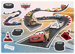 Komar 14056h - Adhesivo Decorativo para Pared (50 x 70 cm), diseño de Cars de Disney