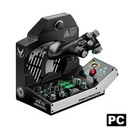 Thrustmaster Viper TQS Mission Pack for PC, Metal Throttle Quadrant System, Throttle and Control Panel Included, Hall Effect Precision, 64 Action Buttons, 6 Axes, Licensed by the U.S. Air Force