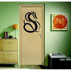 Tatoutex Stickers Serpent Tribal - Violet, L 80cm x H 96cm