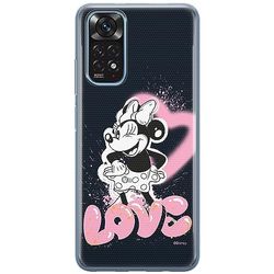 ERT GROUP mobiltelefonfodral för Xiaomi REDMI NOTE 11T/ 11S 5G/ POCO M4 PRO 5G originalt och officiellt licensierat Disney mönster Minnie 079, fodral tillverkad av TPU-plast