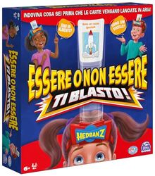 Spin Master Games EDITRICE Juegos, SER O NO SER, te Blasto, Juego de Mesa para adivinar quién Eres, para familias y niños a Partir de 6 años, Juego de Tablero para 4 Jugadores en adelante