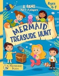 Mermaid Treasure Hunt: for a Kids' Birthday Party | All you need in one kit | For 1-8 players | Ages 4-7