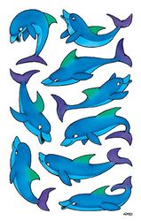 AVERY Zweckform Stickers op glanzend papier Z Design Kids Dolphins: 53444