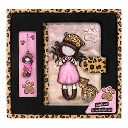 Safta 1086GJ03 Notitieboek met bladwijzer Gorjuss Purrrrfect Love Uniseks kinderen, meerkleurig, M, 50 hojas, M