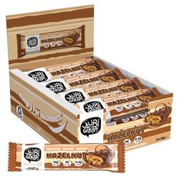 Yubi Hazelnut - 12 Pack - Protein Bars - 99 Calories, High Protein, High Fibre, Low Sugar, Gluten Free and Dairy Free - Healthy Snacks/Nutrition Bar - Chocolate Bars - 420g