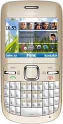 Nokia C3 – Smartphone (Pantalla de 6,1 cm (2,4 Pulgadas), WiFi, GPS, Ovi Tarjetas, 2 MP, Radio FM)