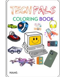 Tech Pals Coloring Book