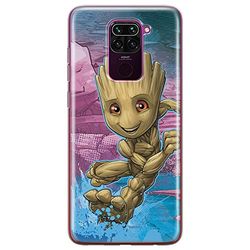 Funda para teléfono móvil de ERT GROUP para Xiaomi REDMI Note 9 Original y con Licencia Oficial de Marvel con diseño Groot 001 Perfectamente Adaptada a la Forma del teléfono móvil, Funda Hecha de TPU