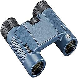 Bushnell - H2O 2 - Prismáticos - 10x25 - Prisma de Techo - Azul Oscuro - Completamente Multicoated - Impermeable/Niebla - Oculares giratorios - Deportes acuáticos - Náutica - 130105R