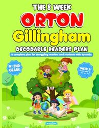 The 8-Week Orton Gillingham Decodable Readers Plan: A Complete Plan for Struggling Readers and those with Dyslexia: Vol 5. Week 5. Vowels teams. Phonics. Spelling. Dyslexia workbook for kids.