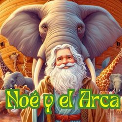 Noé y el Arca: Un Cuento Bíblico Infantil sobre Fe y Animales: Historias cortas y divertidas para enseñar valores cristianos a los niños