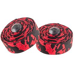 Cinelli Macro Splash Stuurtape, rood/zwart