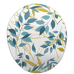 Bonamaison, Tapis de Souris Ergonomique avec Repose-Poignet - Impression numérique - pour Le Bureau et la Maison - 20 x 23 cm